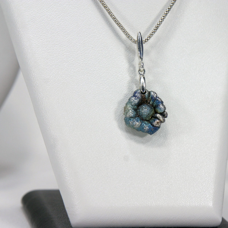 Кулон в серебре Fleur de Magique, Хризантема, фото 2