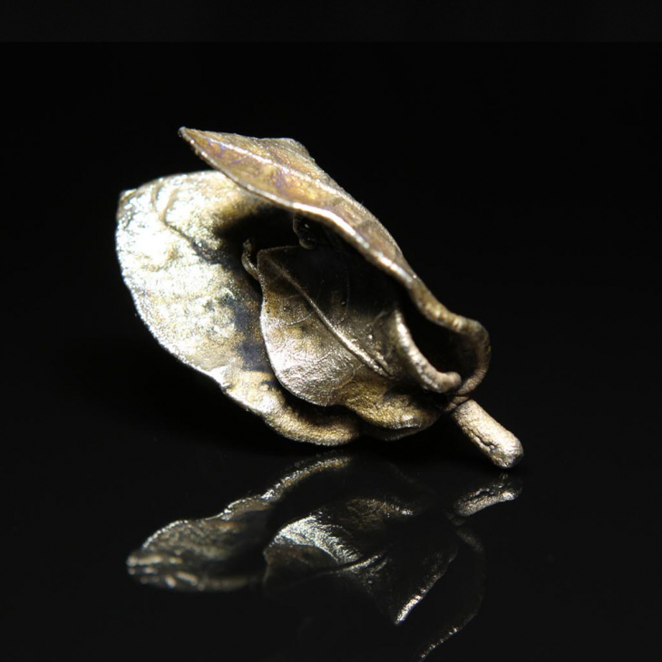 Кольцо в серебре Fleur de Magique, Бугенвиллия, фото 2