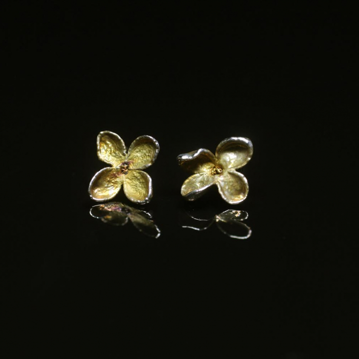 Серьги в серебре Fleur de Magique, Сирень, фото 1