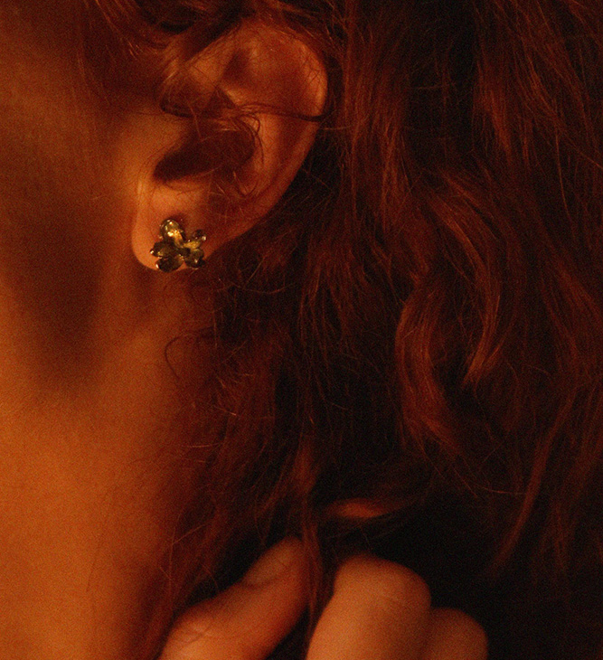 Серьги в серебре Fleur de Magique, Cирень, фото 3