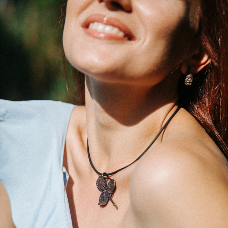 Кулон Black Forest, Клевер, фото 4