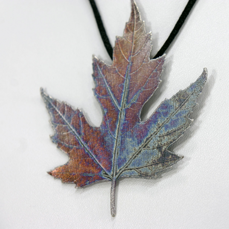 Кулон в серебре Love Alchemy, Клен, фото 2