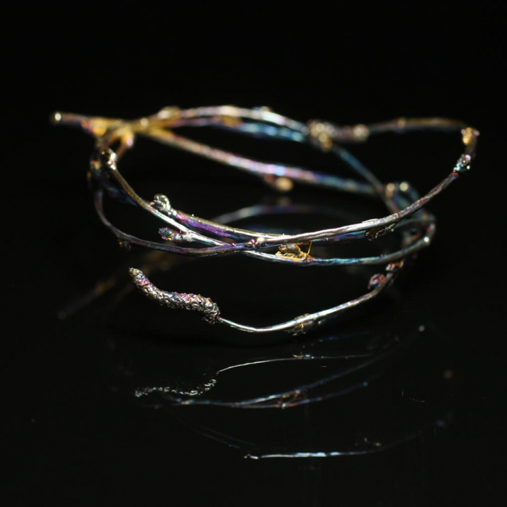 Браслет в серебре Power, Береза, фото 2