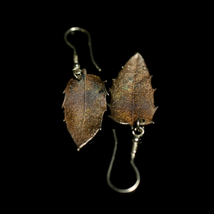 Серьги в серебре Love Alchemy, Дуб, фото 6