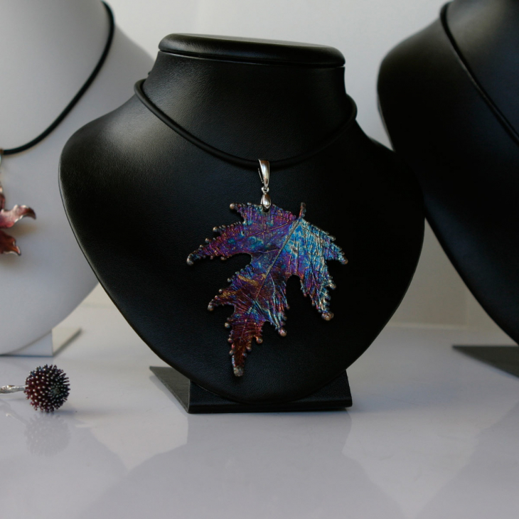 Кулон в серебре Love Alchemy, Клен, фото 2