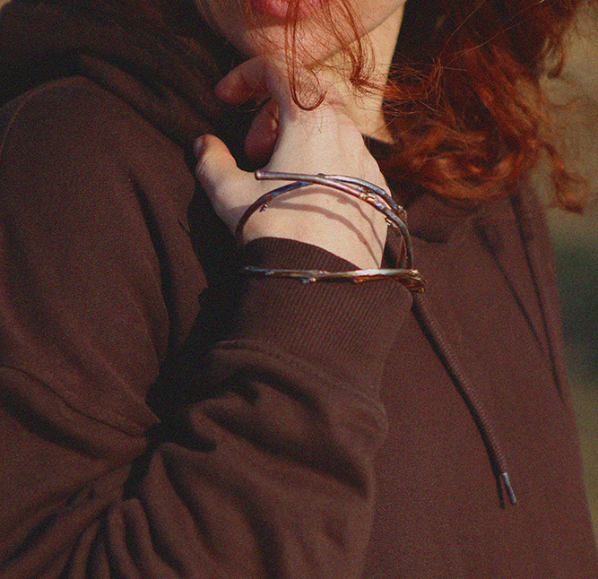 Браслет в серебре Power, Береза, фото 3