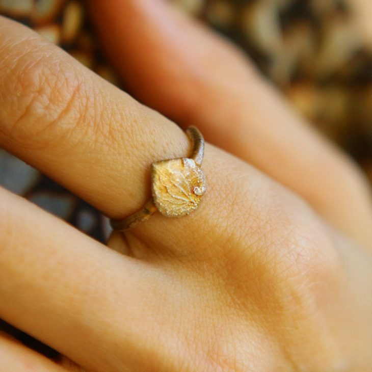 Ring in silver, Hydrangea , фото 1