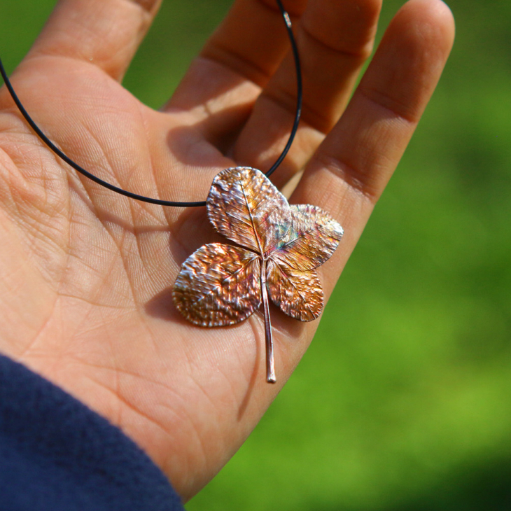 Pendant in silver, Clover, фото 5