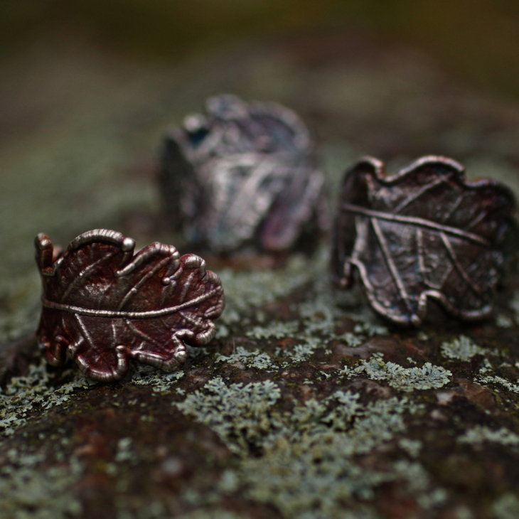 Кольцо в серебре Love Alchemy, Дуб, фото 5