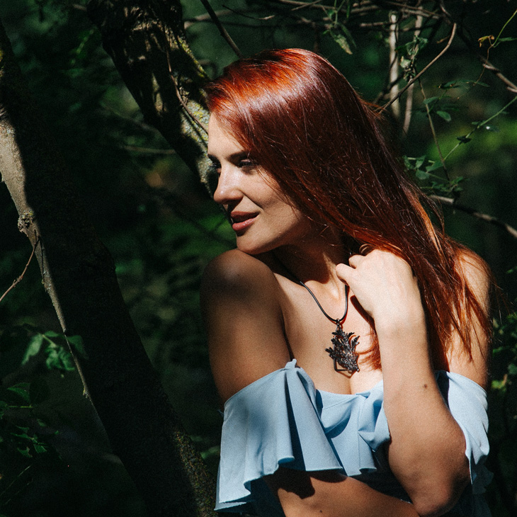 Кулон Black Forest, Туя, фото 2