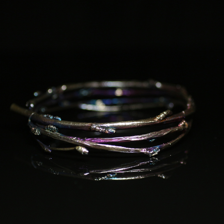 Браслет в серебре Power, Береза, фото 3