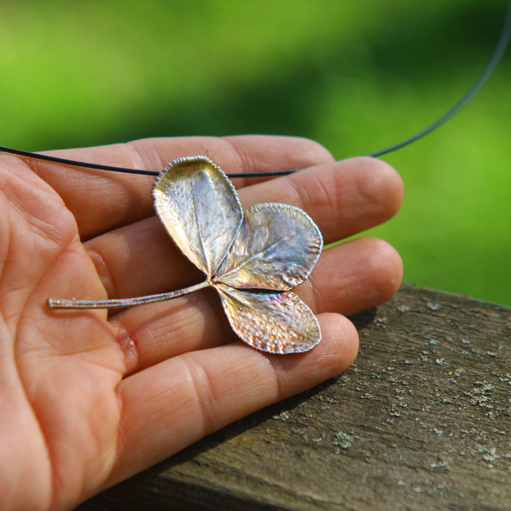 Pendant in silver, Clover, фото 5