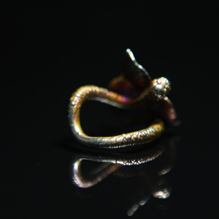 Кольцо в серебре Fleur de Magique, Гортензия, фото 3