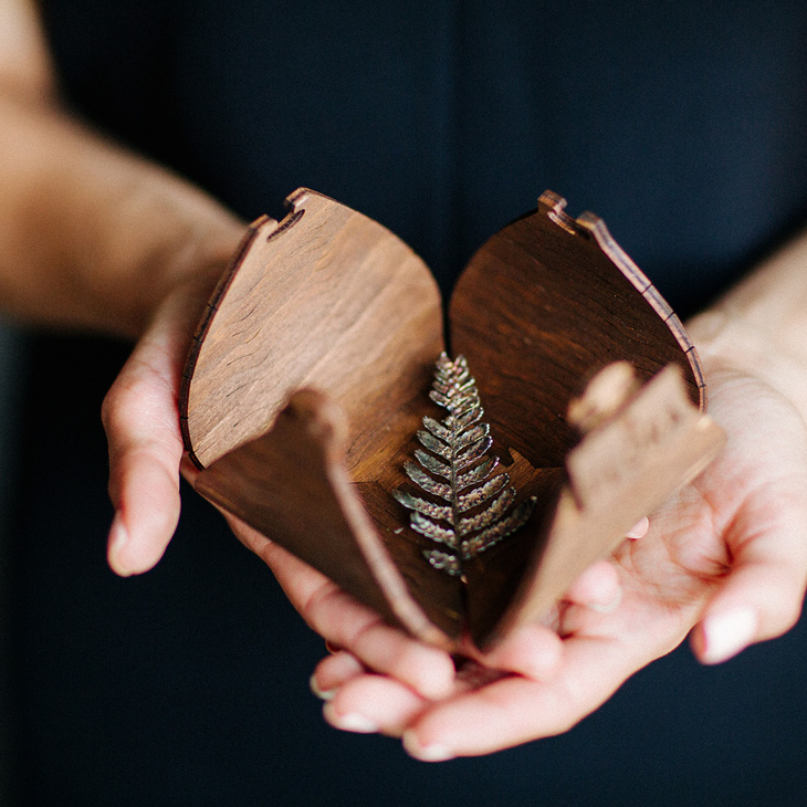 Кулон в серебре Fern Flower, Папоротник, фото 3