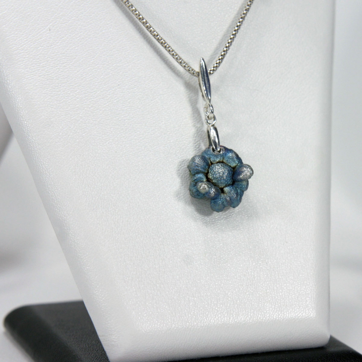 Кулон в серебре Fleur de Magique, Хризантема, фото 2