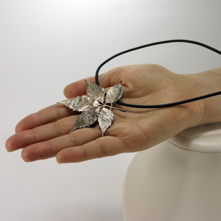 Кулон в серебре Love Alchemy, Девичий виноград, фото 3