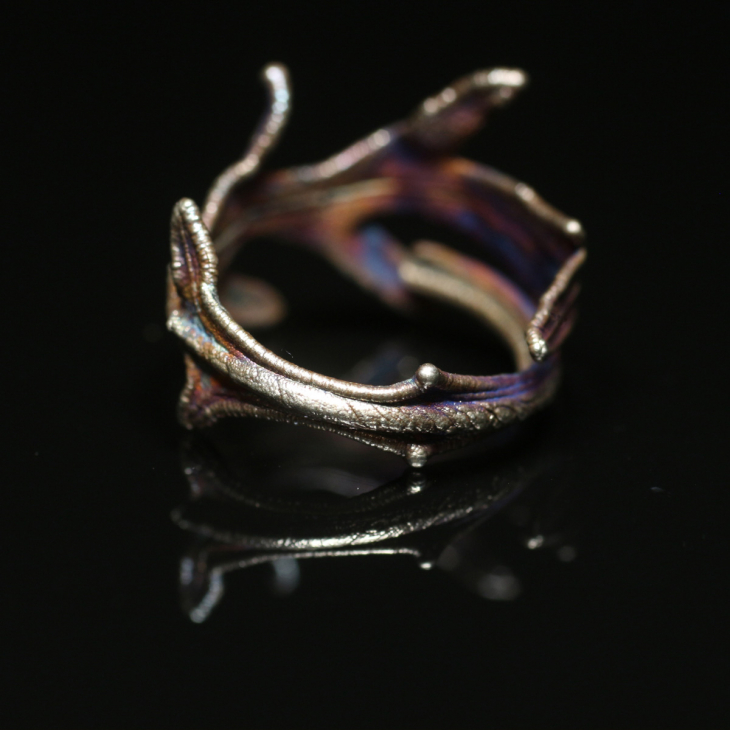 Кольцо в серебре Love Alchemy, Руккола, фото 3