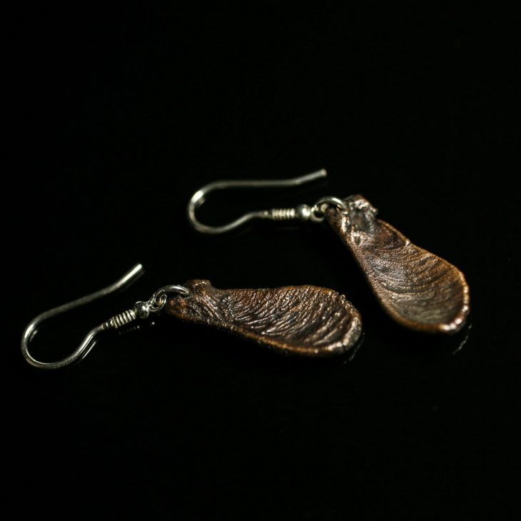 Серьги Wings of Desire, Клен, фото 5