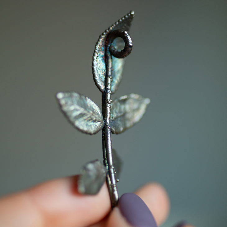 Кулон в серебре Love Alchemy, Роза, фото 5