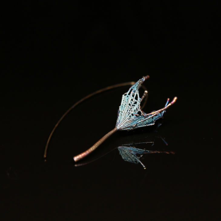 Моносерьга в серебре Love Alchemy, Одуванчик, фото 2