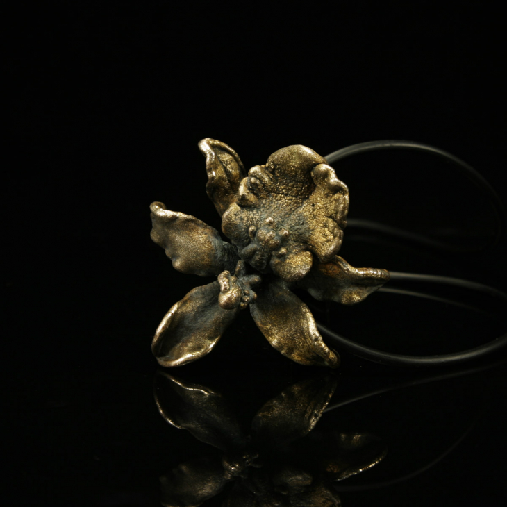 Кулон в серебре Fleur de Magique, Орхидея, фото 2